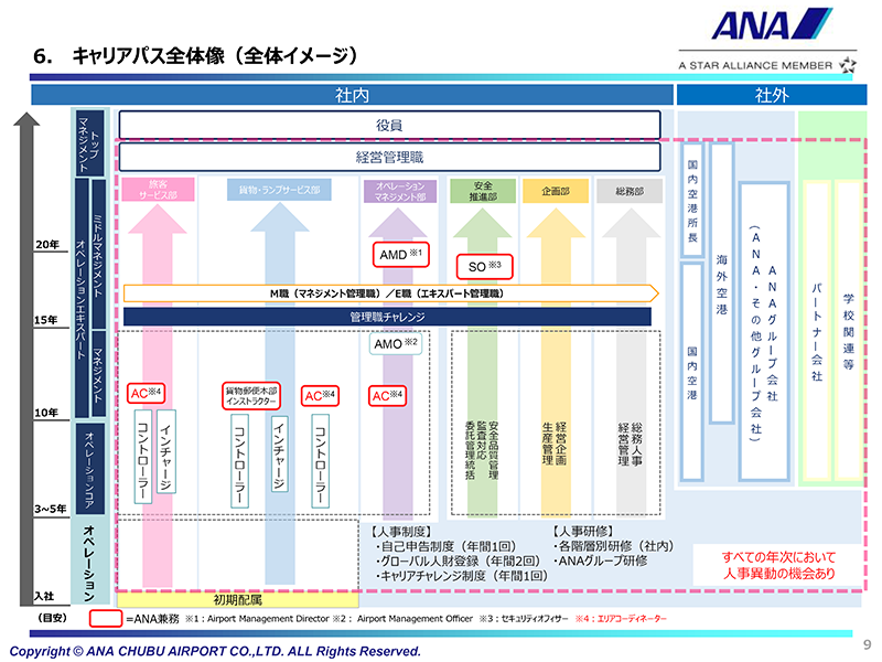 入社後のキャリアパス（イメージ）